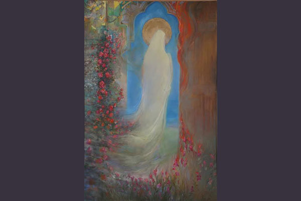 رونمایی از تابلوی «کوثر» در نگاه خانه متروی تئاتر شهر